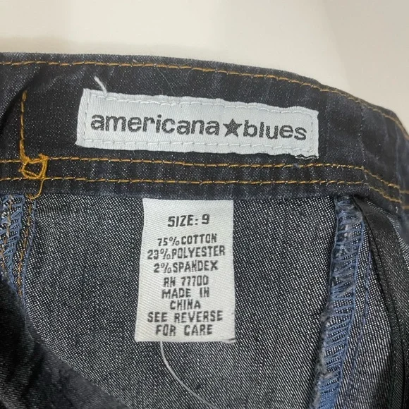 Americana Blues denim mini dress - Picture 8 of 10